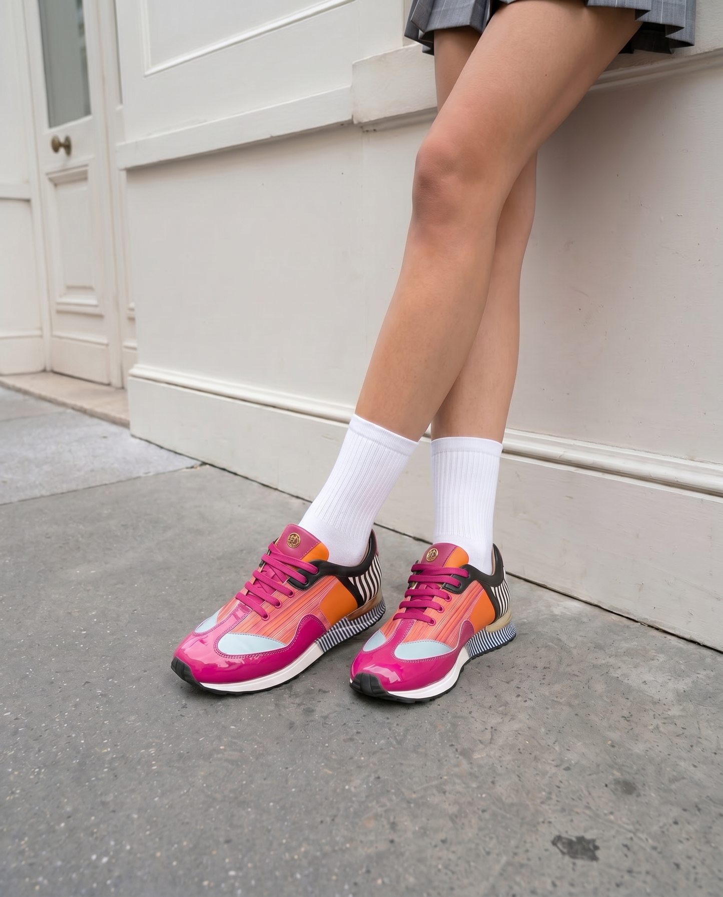 Santa Amaro Multi Color Fuchsia Women Sneaker