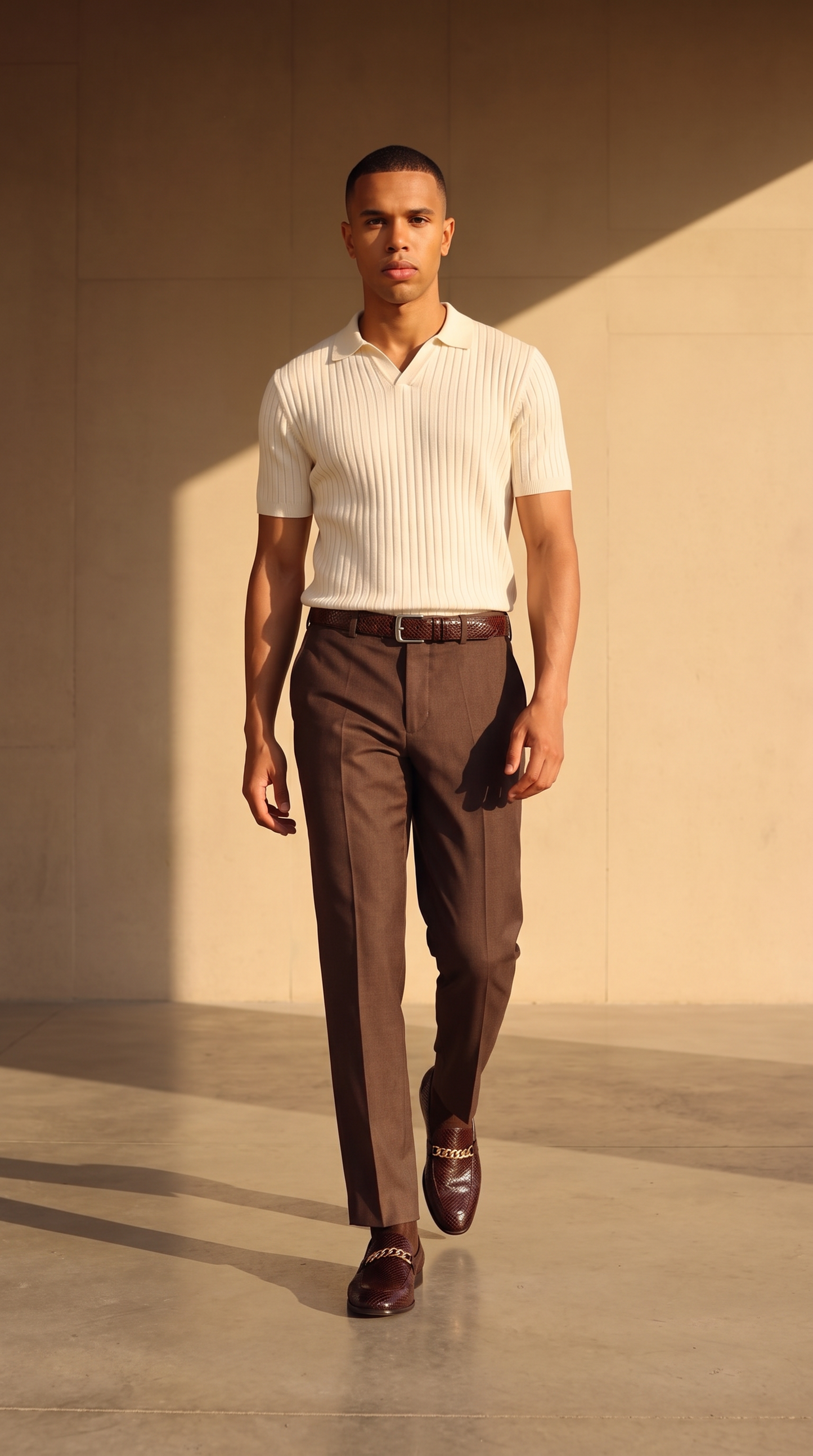 Mocasín de vestir King Tan Bit para hombre