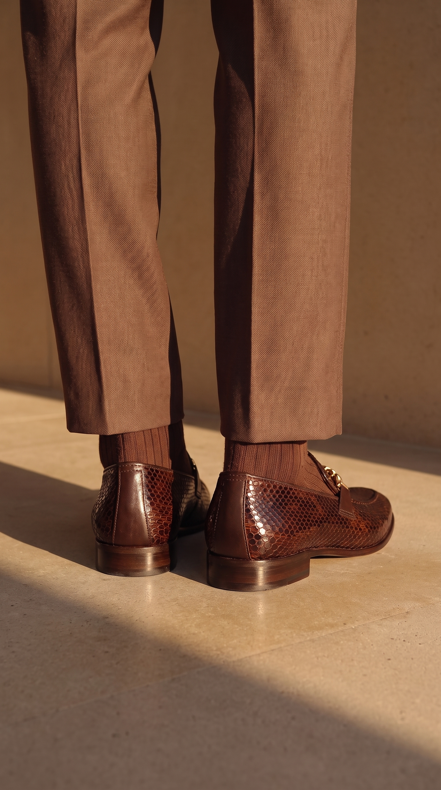 Mocasín de vestir King Tan Bit para hombre