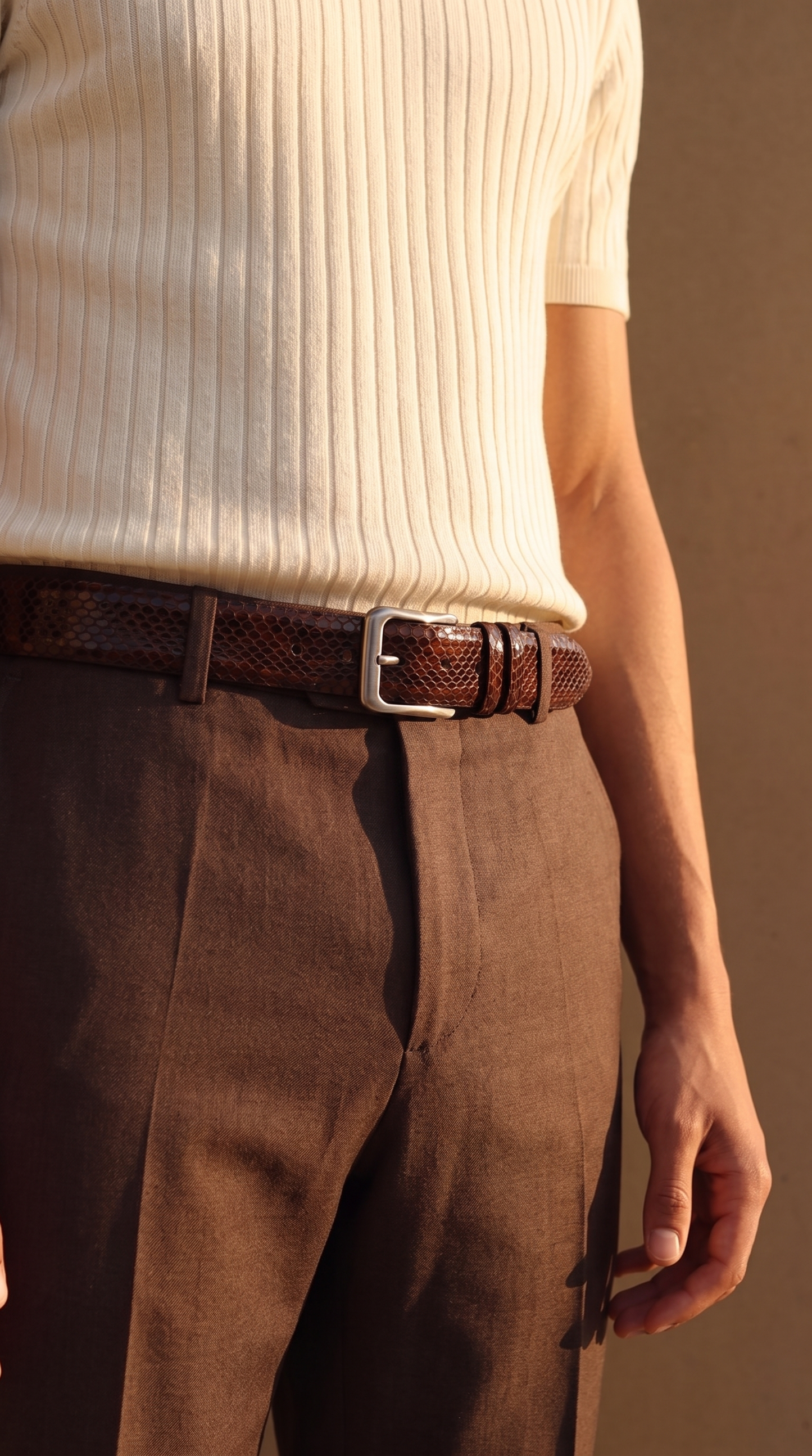 Mocasín de vestir King Tan Bit para hombre