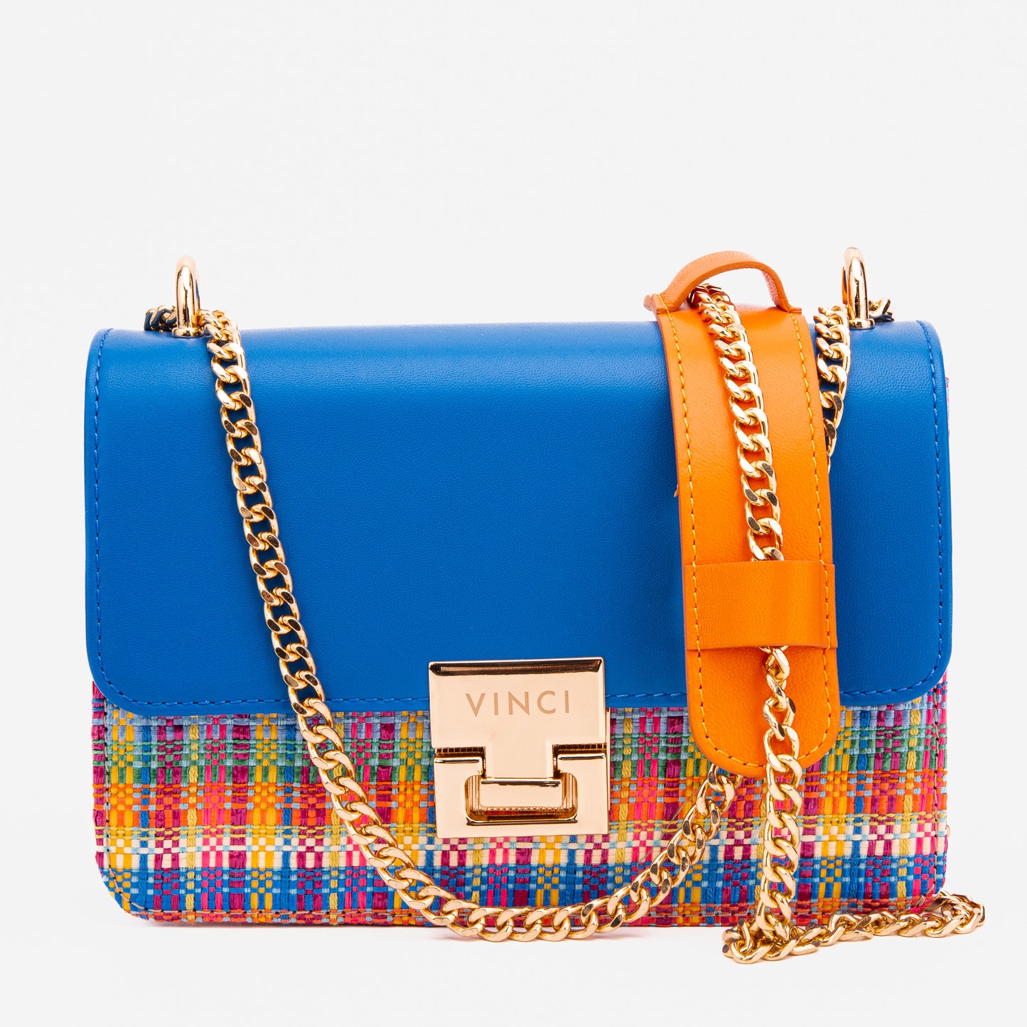 Bolso multicolor mosaico