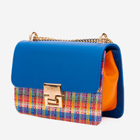 Bolso multicolor mosaico