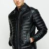 The Wilkerson Black Leather Men Jacket