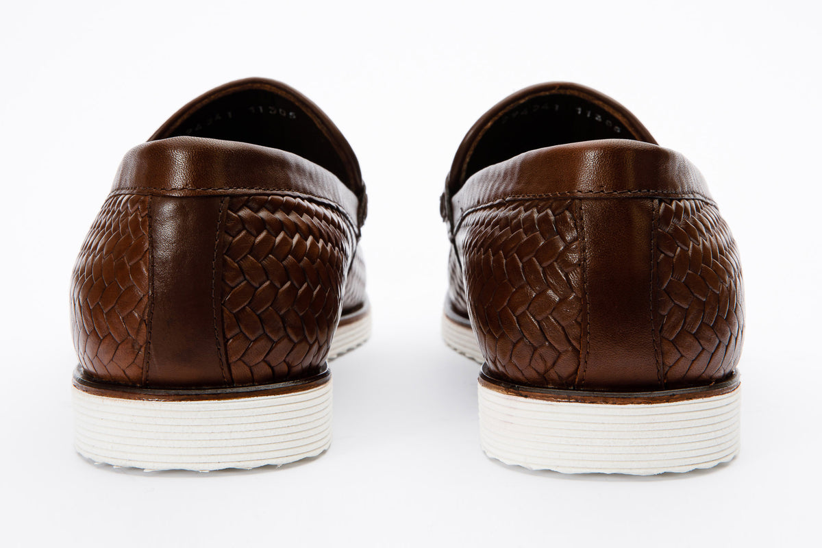 The Sperry Tan Leather Tassel Loafer Men Shoe