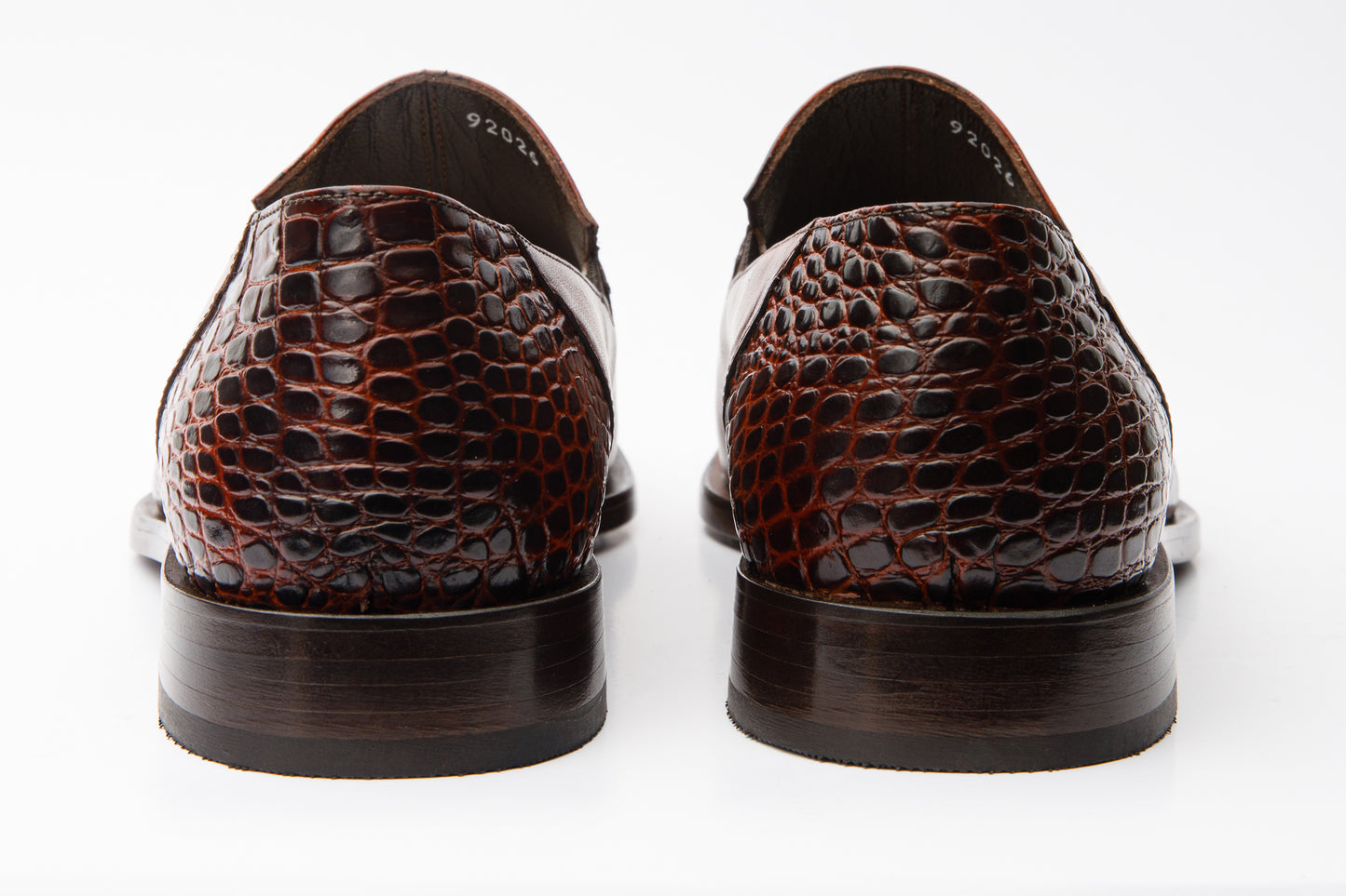 Mocasín de cuero color canela Mississippi para hombre