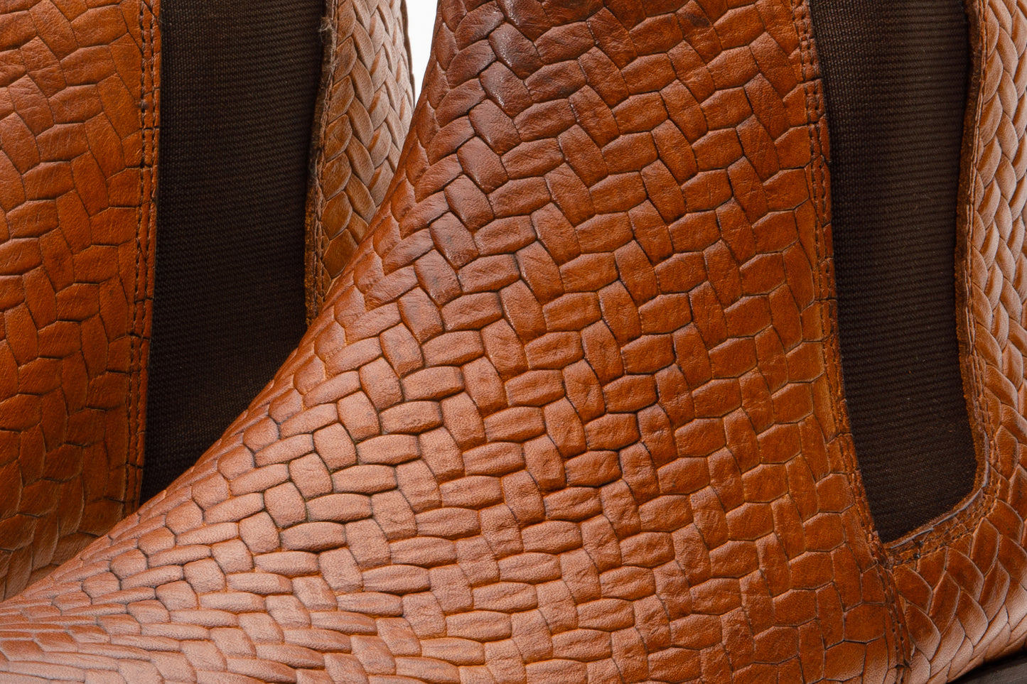 Bota Chelsea de piel color canela Oslo para hombre