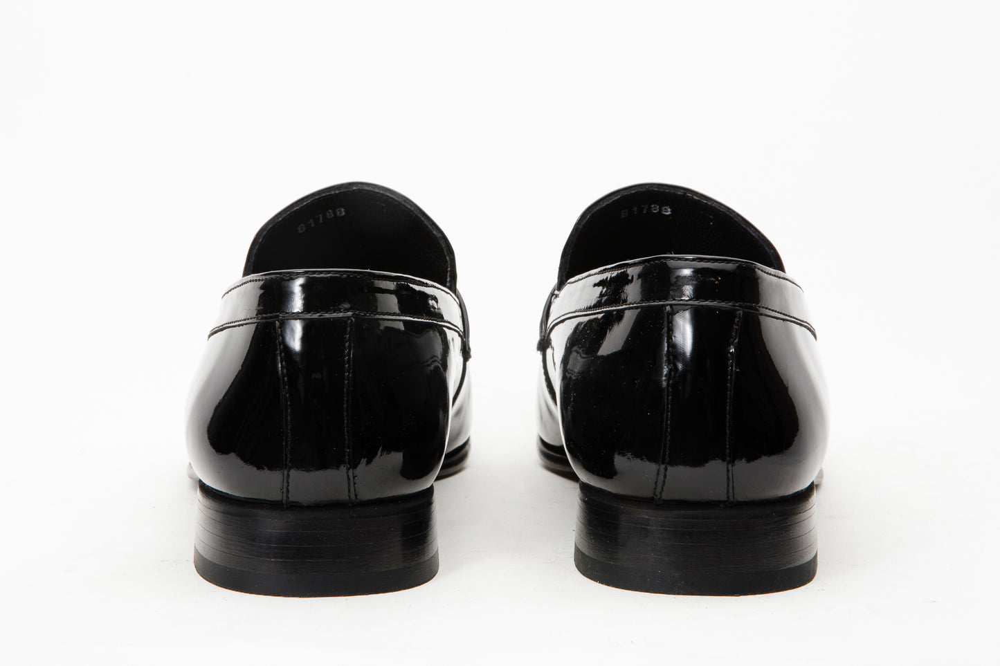 The Dodoma Black Patent  Leather Loafer Men Shoe