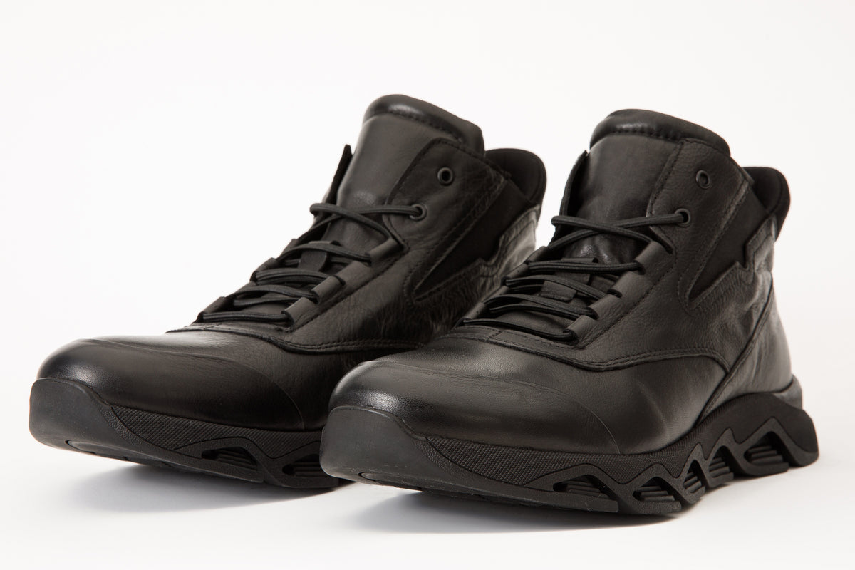 The Montana Black Leather Casual Men Boot Final Sale!