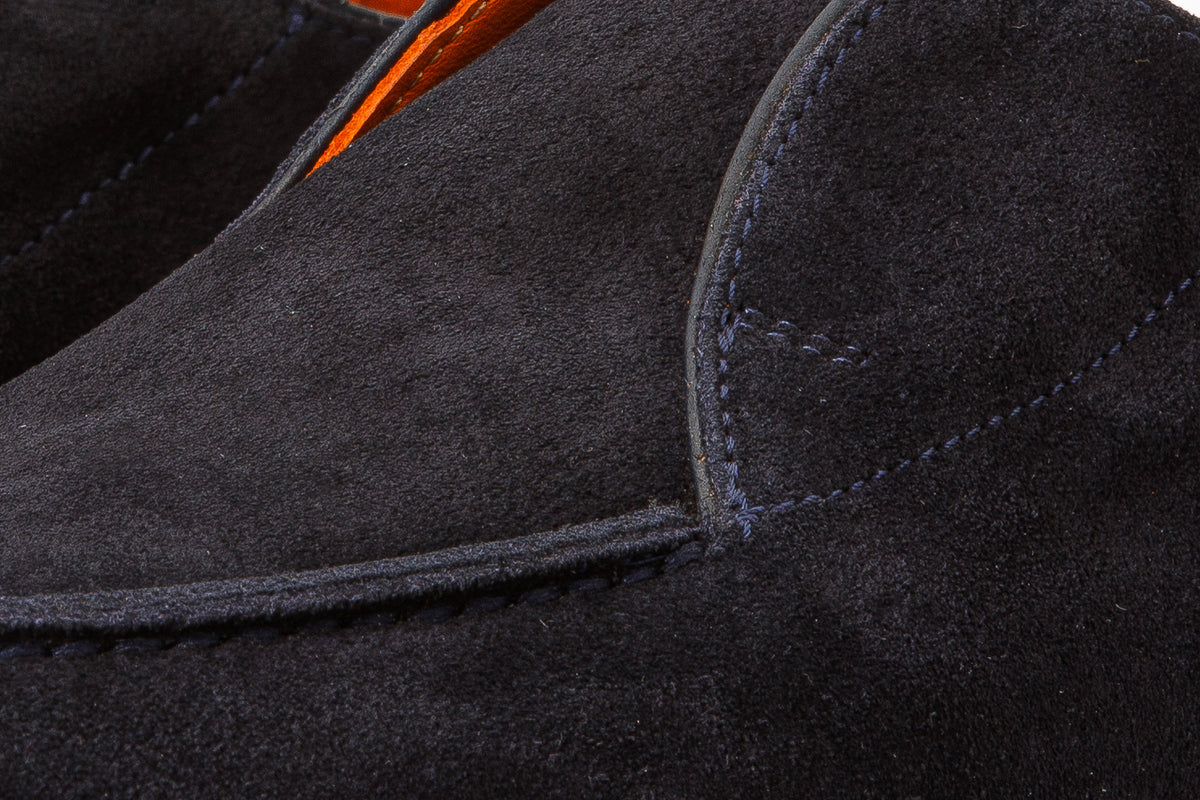 Los zapatos de hombre Beykoz Chukka Loafer en azul marino ¡Venta final!