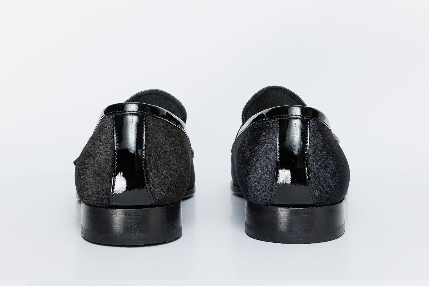 El zapato de cuero para hombre Pontalto, mocasín negro